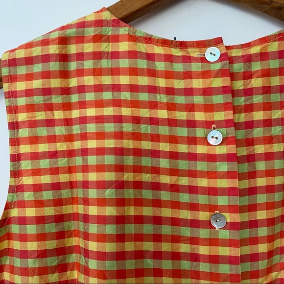 VINTAGE button back crop top - Picture 5 of 10